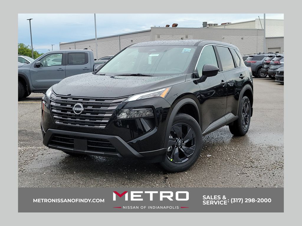 Super Black 2026 Nissan Rogue SUV / Crossover All-Wheel Drive Continuously Variable Transmission