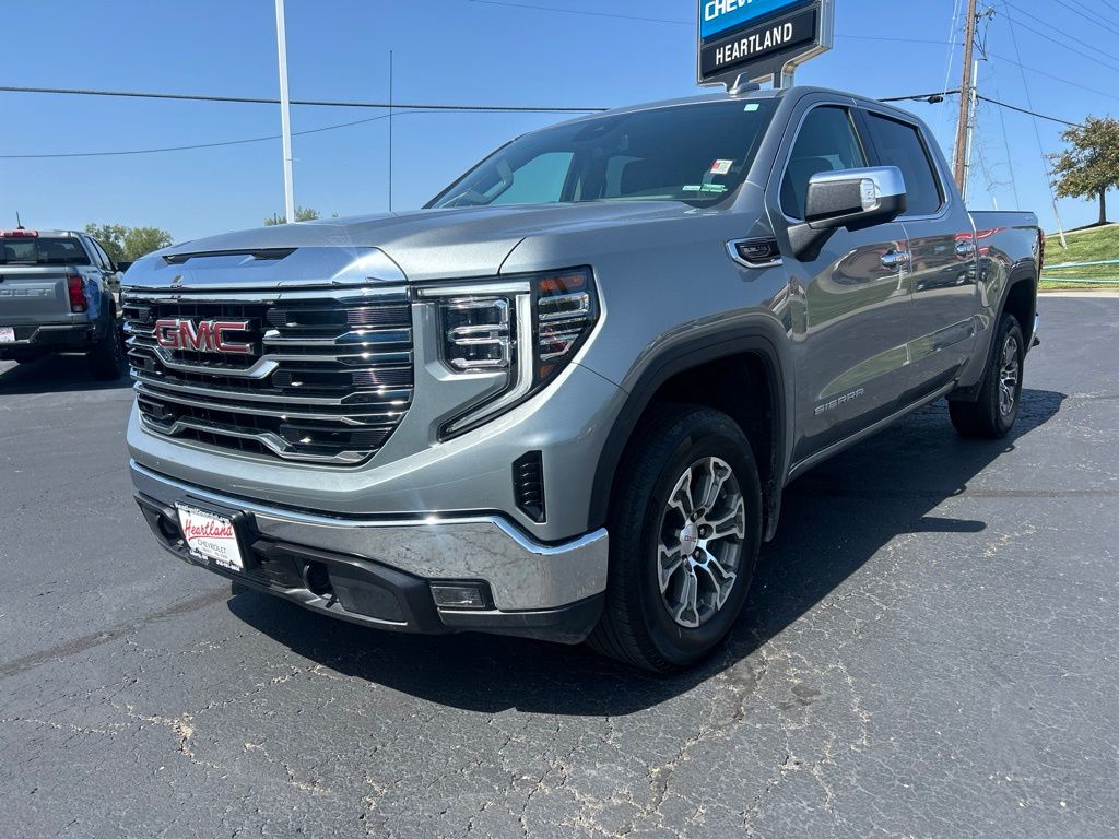 Sterling Metallic 2025 GMC Sierra 1500 Pickup Truck Four-Wheel Drive Automatic