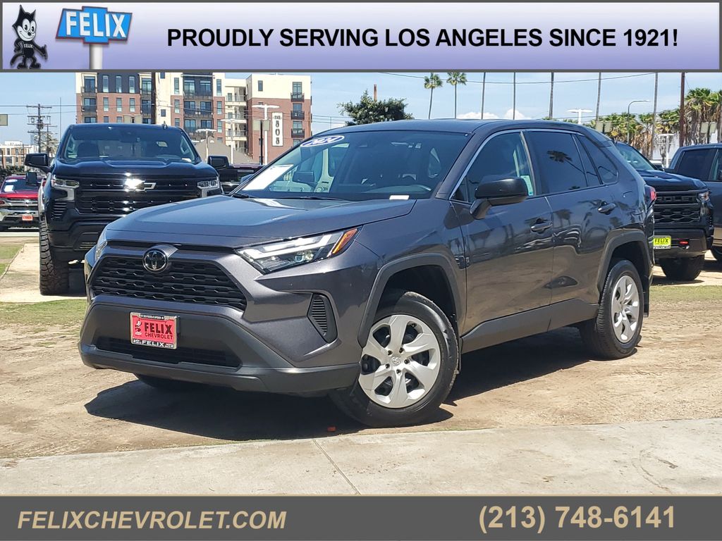 Magnetic Gray Metallic 2024 Toyota RAV4 SUV / Crossover All-Wheel Drive 8-Speed Automatic