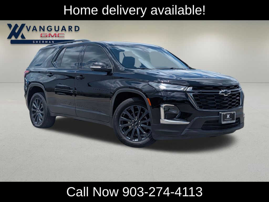 Mosaic Black Metallic 2023 Chevrolet Traverse SUV / Crossover Front-Wheel Drive 9-Speed Automatic