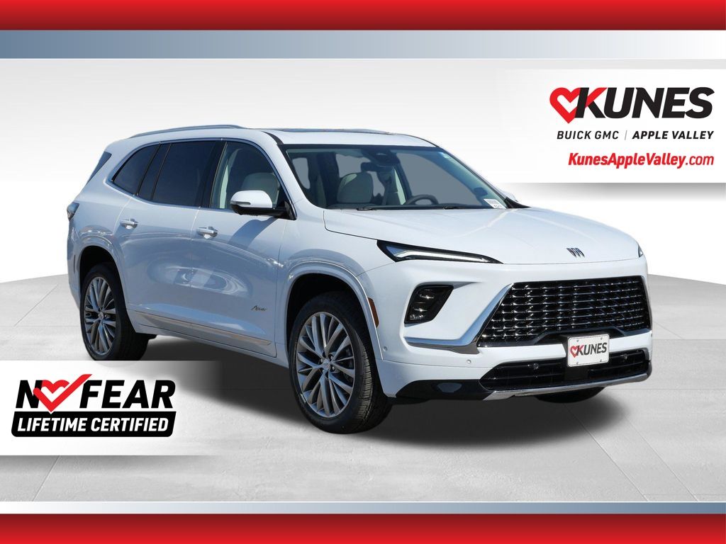 Iridescent White Tricoat 2026 Buick Enclave SUV / Crossover Four-Wheel Drive 8-Speed Automatic