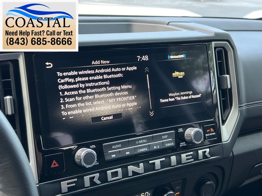 2025 Nissan Frontier SV White at Lugoff Nissan