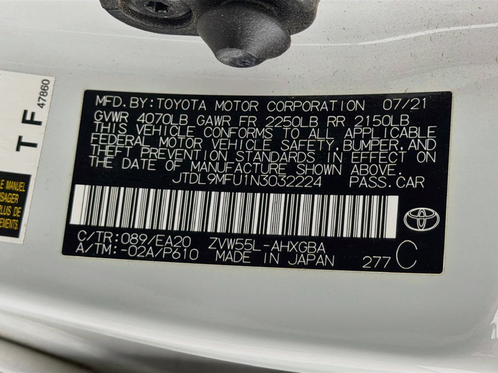 Used 2022 Toyota Prius Hatchback