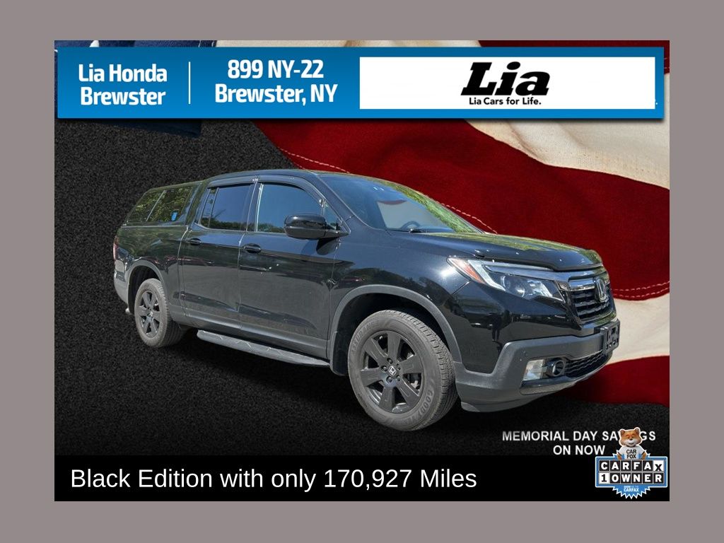 Crystal Black Pearl 2020 Honda Ridgeline Black Edition AWD Pickup Truck All-Wheel Drive 9-Speed Automatic