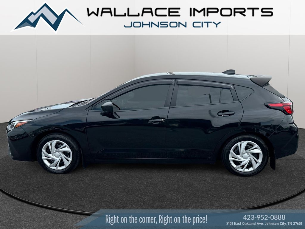 Crystal Black Silica 2024 Subaru Impreza Wagon All-Wheel Drive Continuously Variable Transmission