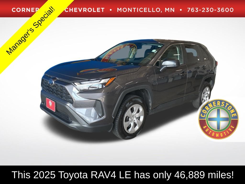 Magnetic Gray Metallic 2025 Toyota RAV4 SUV / Crossover All-Wheel Drive 8-Speed Automatic