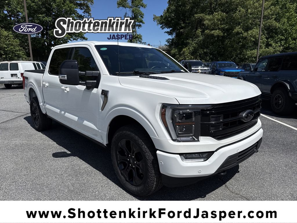 Star White Metallic Tri-Coat 2023 Ford F-150 Pickup Truck Four-Wheel Drive Automatic