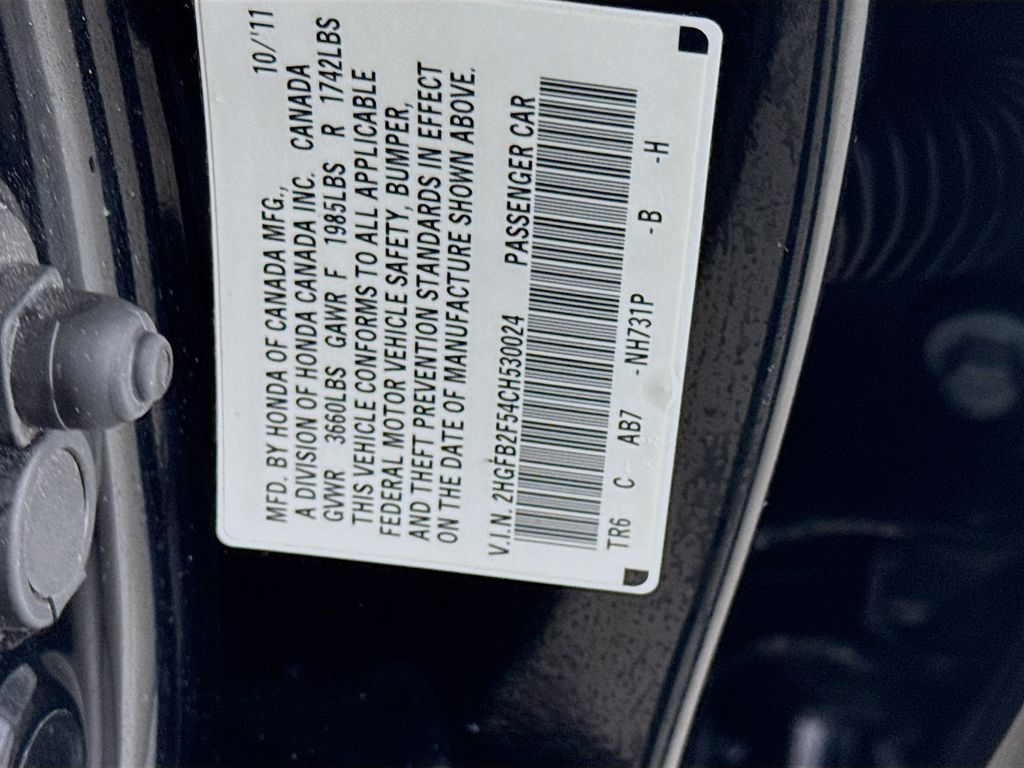 Used Car 2012 Honda Civic  Lx For Sale Under $12,000 In Austin, Texas