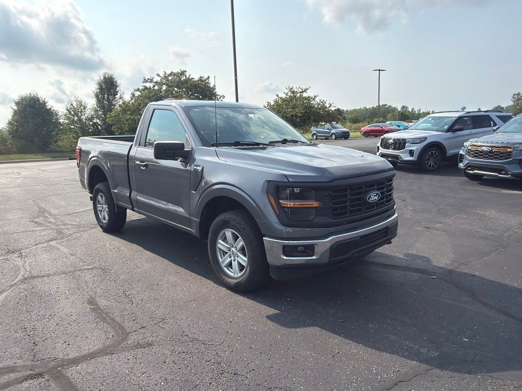 Carbonized Gray Metallic 2024 Ford F-150 Pickup Truck Four-Wheel Drive Automatic