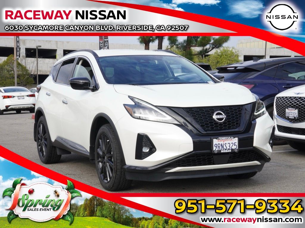 Pearl White Tricoat 2024 Nissan Murano SV FWD SUV / Crossover Front-Wheel Drive Continuously Variable Transmission