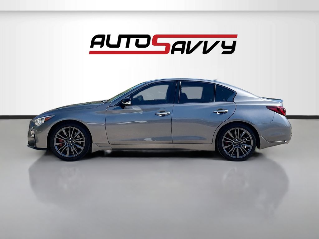 2022 INFINITI Q50 Red Sport 400 Gray at AutoSavvy Houston Southwest