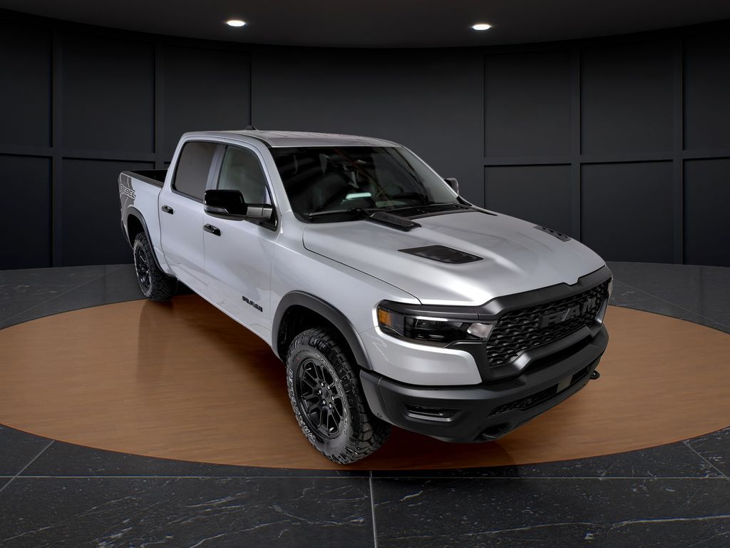 Silver Zynith 2026 RAM 1500 Pickup Truck Four-Wheel Drive 8-Speed Automatic