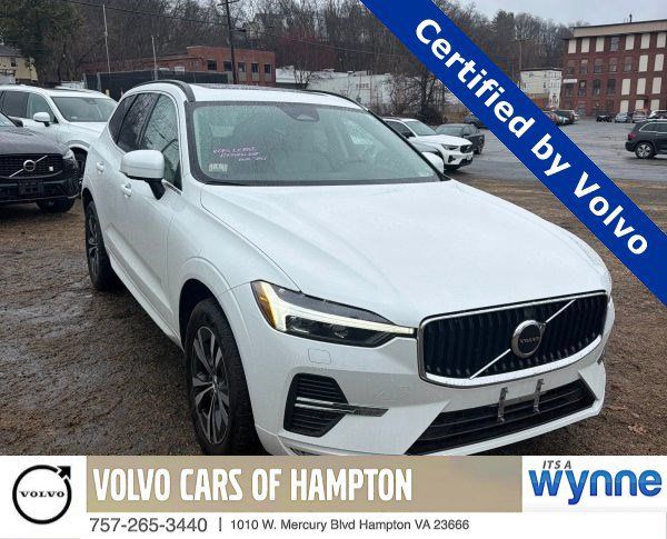Crystal White 2023 Volvo XC60 B5 Core AWD SUV / Crossover All-Wheel Drive Automatic