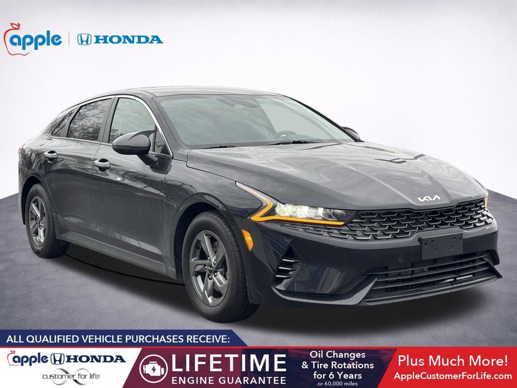 Ebony Black 2023 Kia K5 LXS FWD Sedan Front-Wheel Drive 8-Speed Automatic
