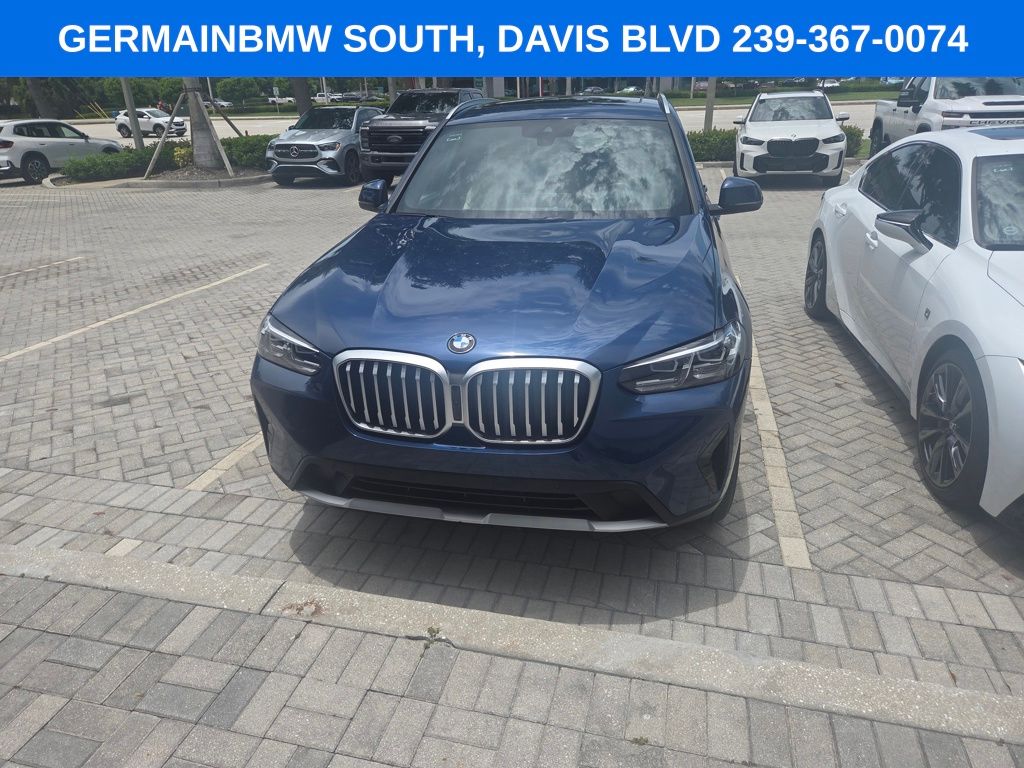 Certified Used 2024 Blue BMW xDrive30i image 3