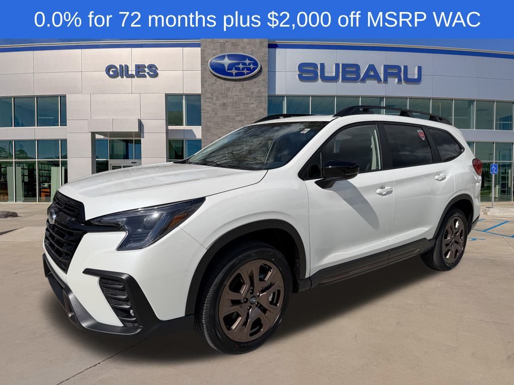 Crystal White Pearl 2026 Subaru Ascent SUV / Crossover All-Wheel Drive Continuously Variable Transmission