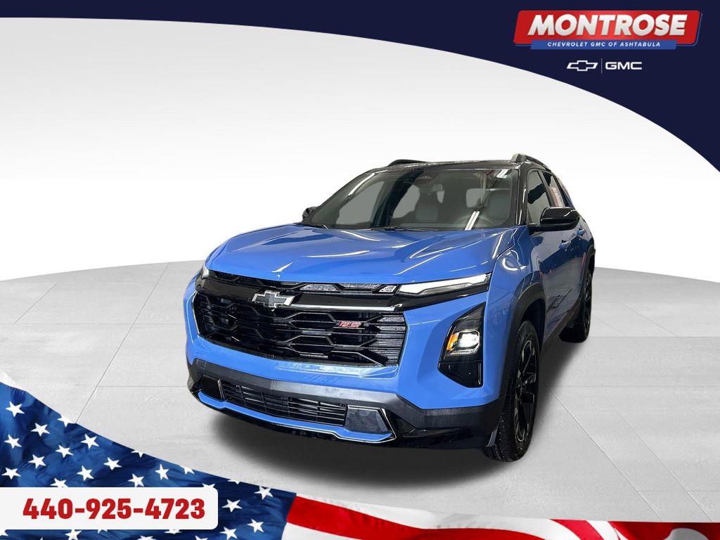 Blue Metallic 2026 Chevrolet Equinox SUV / Crossover Four-Wheel Drive 8-Speed Automatic
