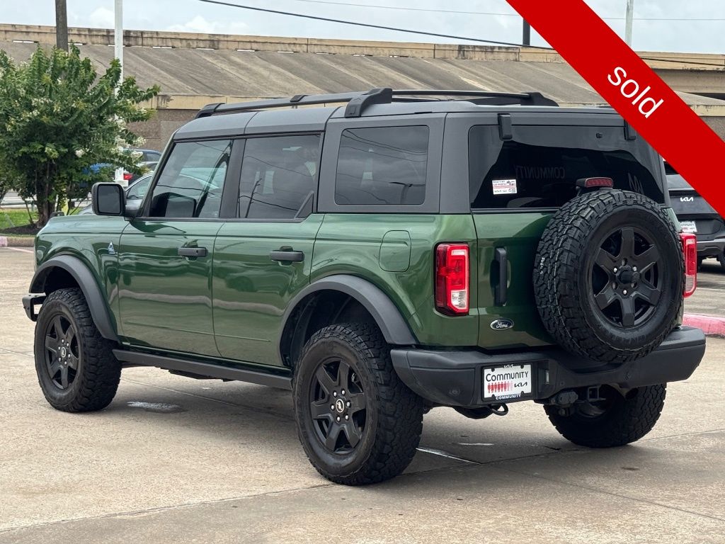 2024 Ford Bronco Black Diamond Green at Classic Chevrolet Galveston