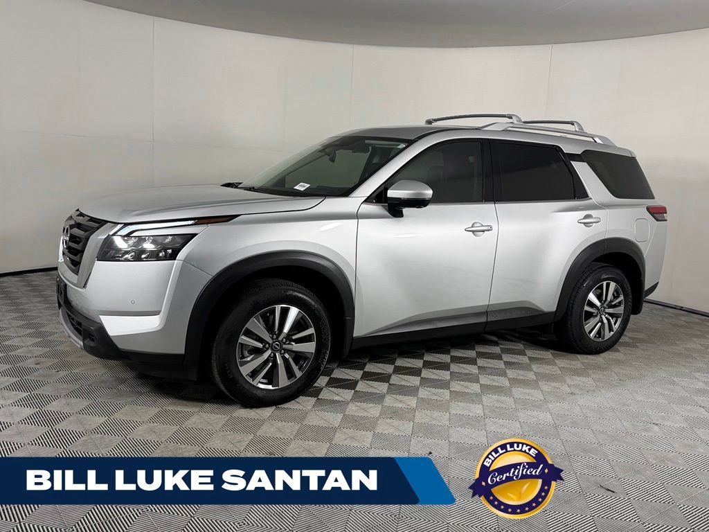 Brilliant Silver Metallic 2025 Nissan Pathfinder SUV / Crossover Front-Wheel Drive 9-Speed Automatic