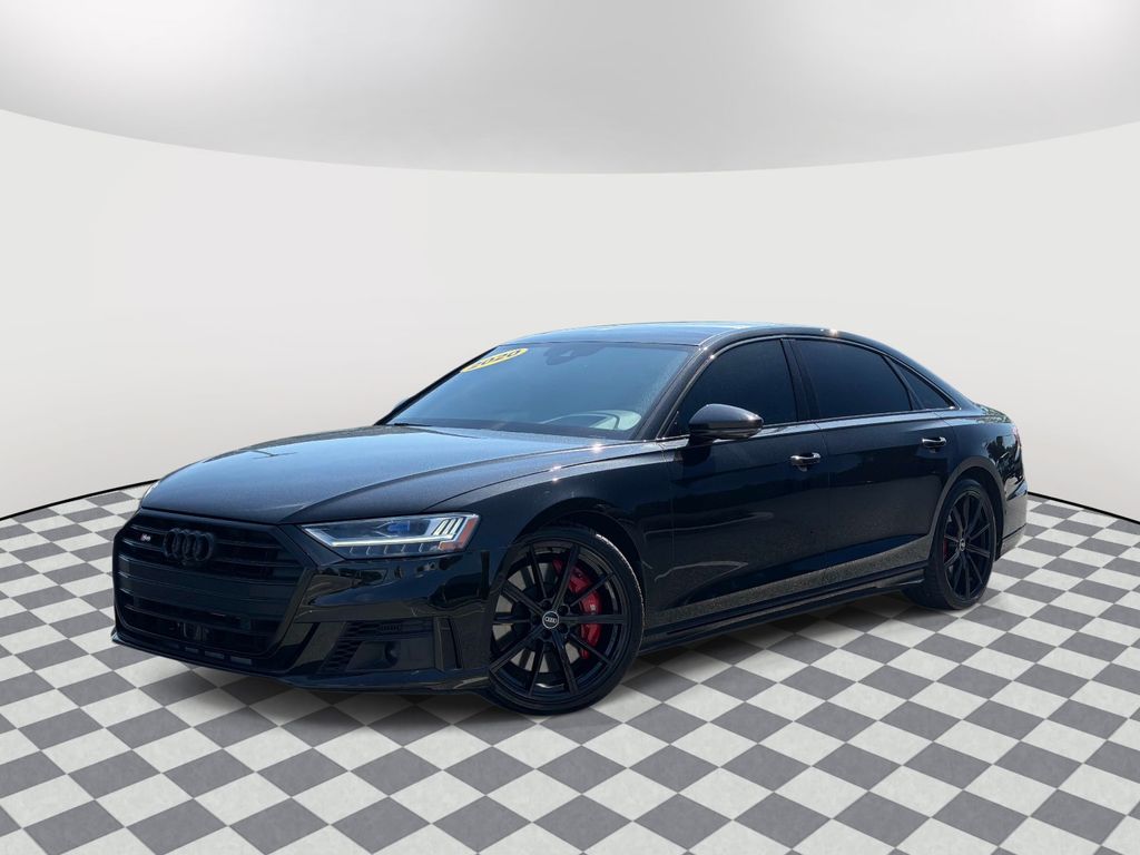 Mythos Black Metallic 2020 Audi S8 Sedan All-Wheel Drive 8-Speed Automatic