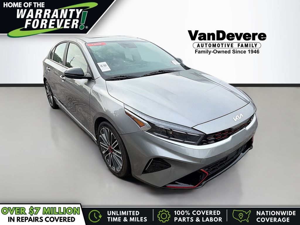Steel Gray 2024 Kia Forte Sedan Front-Wheel Drive 7-Speed Automatic