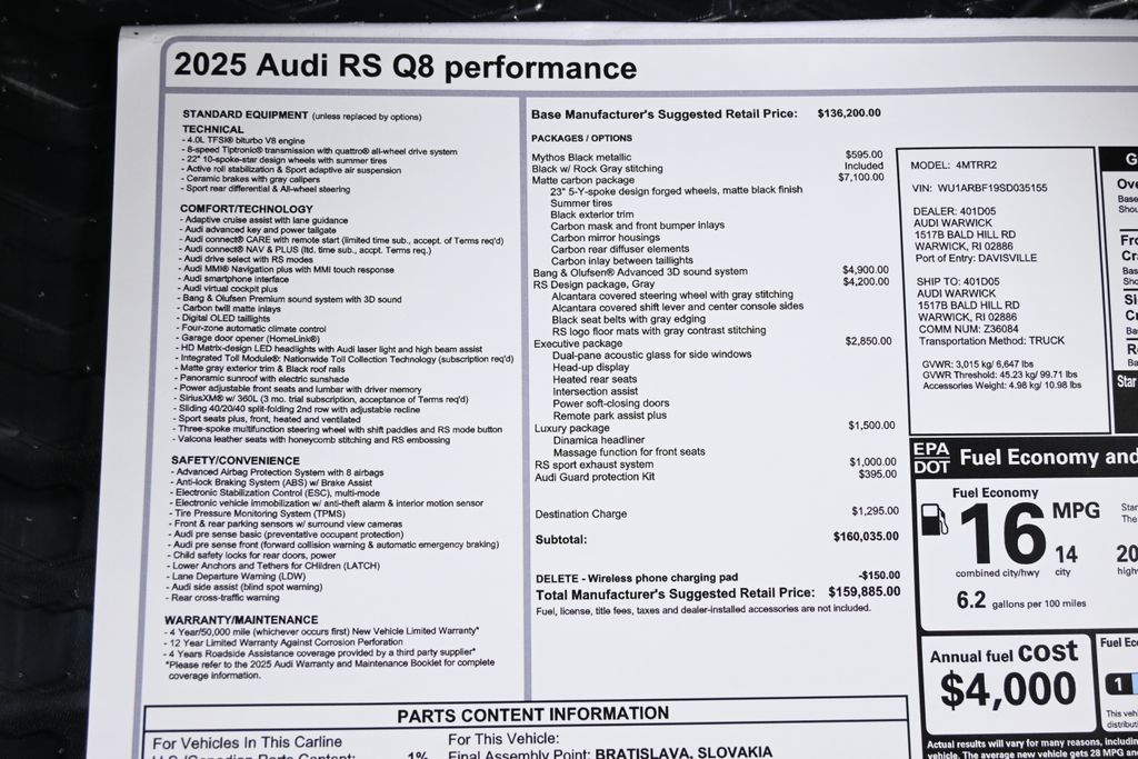 2025 Audi RS Q8 4.0T 31