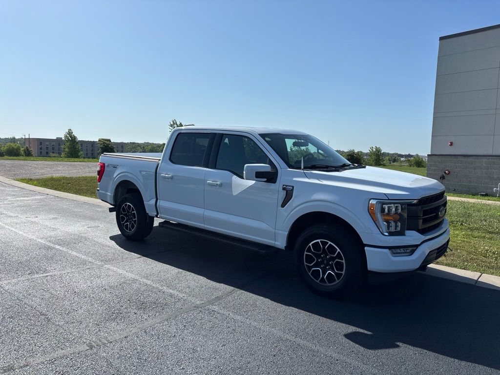 Oxford White 2022 Ford F-150 Pickup Truck Four-Wheel Drive Automatic