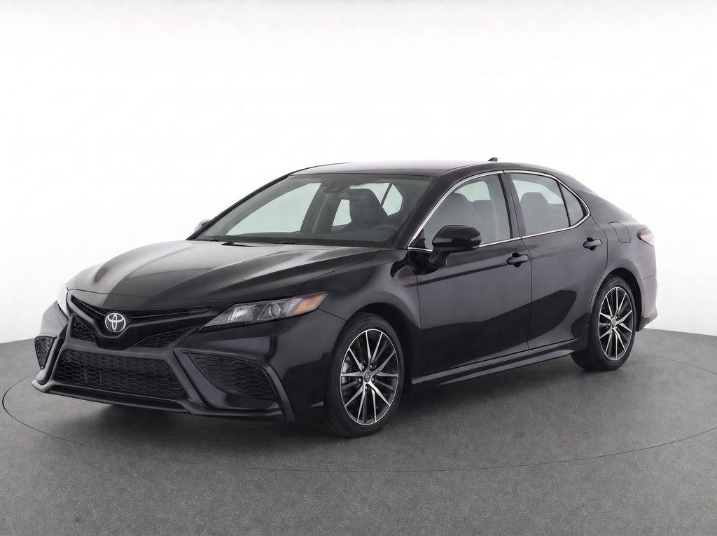 Midnight Black Metallic 2024 Toyota Camry Sedan All-Wheel Drive 8-Speed Automatic