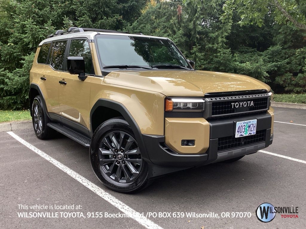 Trail Dust/Gray Scape Roof 2026 Toyota Land Cruiser SUV / Crossover Four-Wheel Drive 8-Speed Automatic
