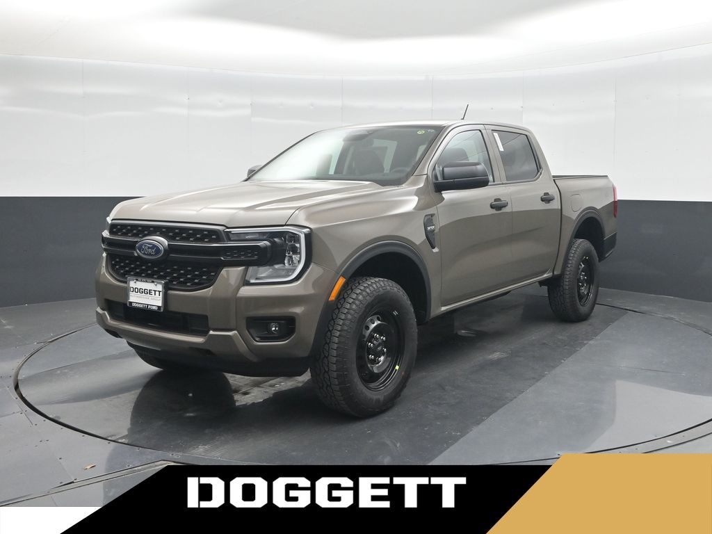 Marsh Gray 2026 Ford Ranger XL SuperCrew 4WD Pickup Truck Four-Wheel Drive Automatic