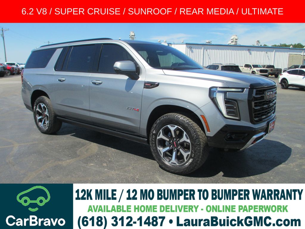 Sterling Metallic 2025 GMC Yukon XL SUV / Crossover Four-Wheel Drive 