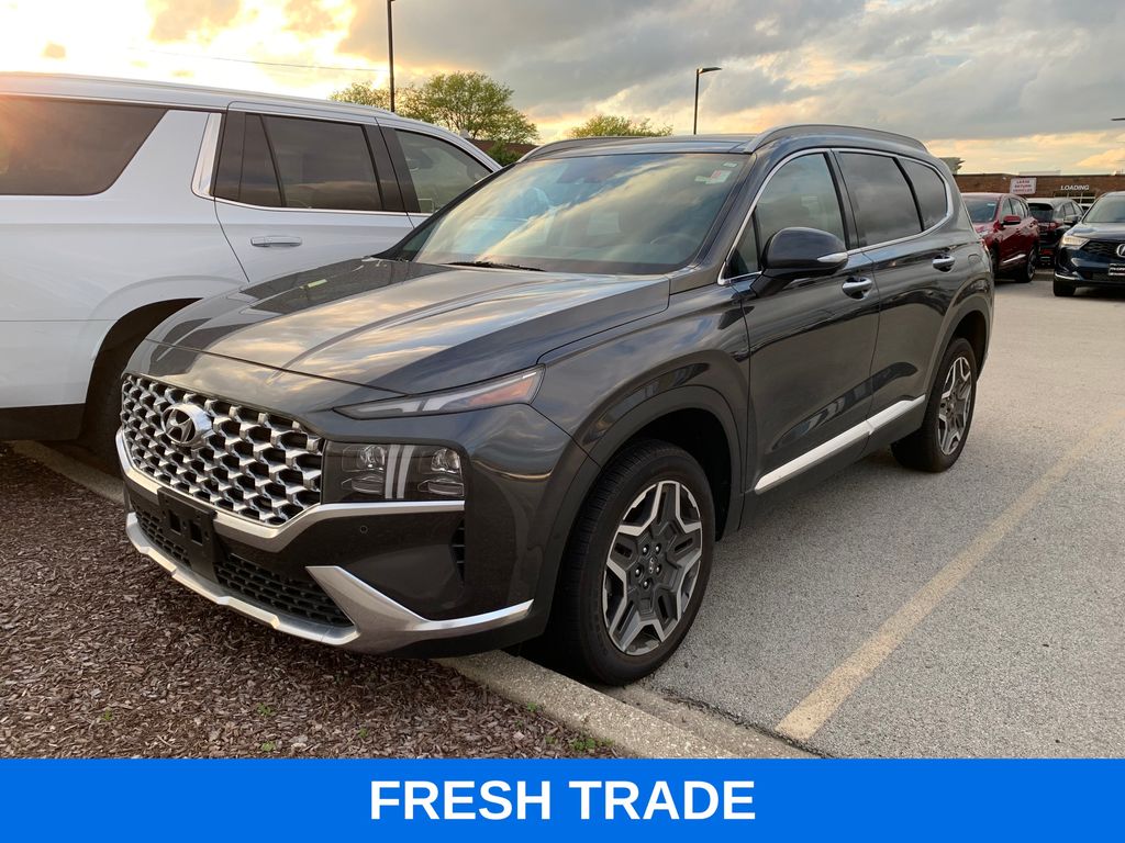 Portofino Gray 2023 Hyundai Santa Fe Limited AWD SUV / Crossover All-Wheel Drive Automatic