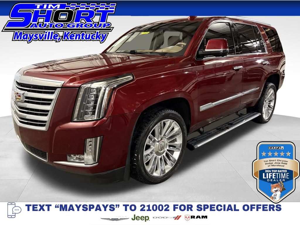 2016 Cadillac Escalade Platinum 4WD