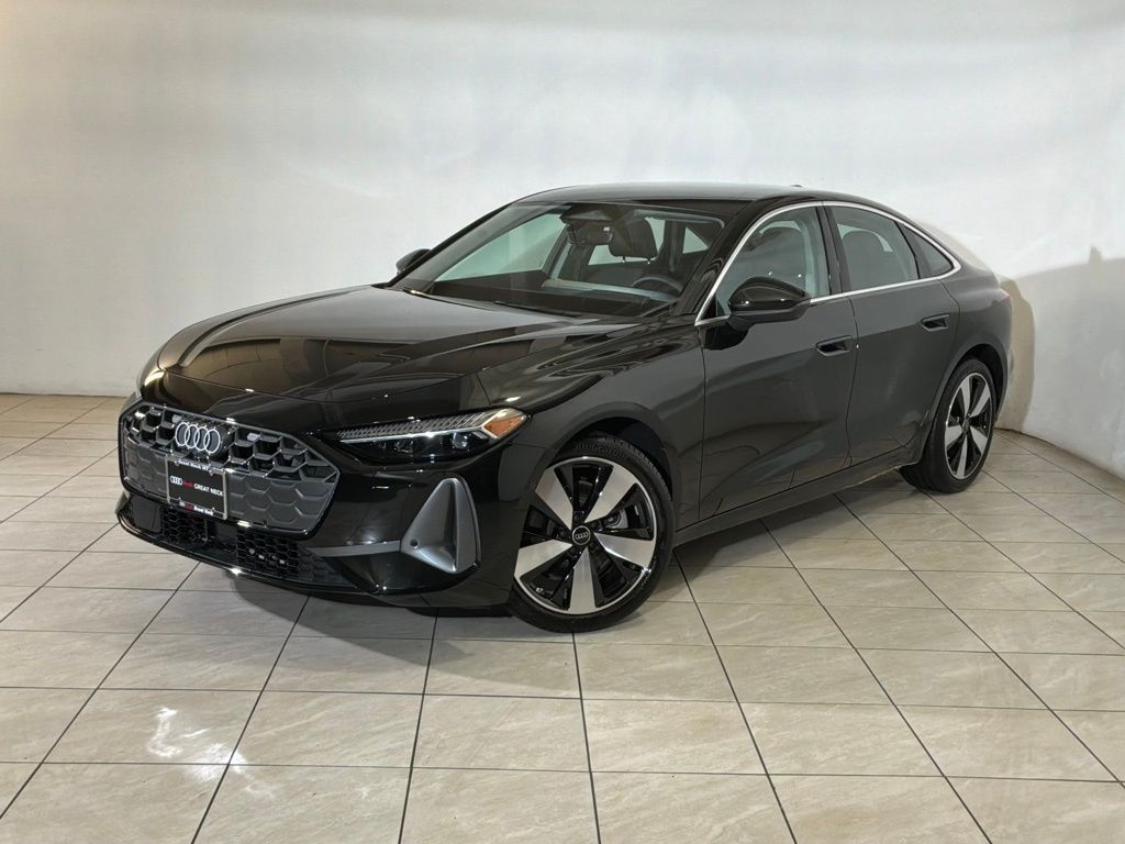 Mythos Black Metallic 2025 Audi A5 quattro Premium Plus Sedan Sedan All-Wheel Drive 7-Speed Automatic