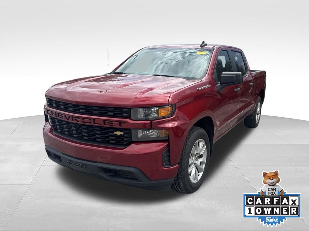 Cherry Red Tintcoat 2021 Chevrolet Silverado 1500 Pickup Truck 4X2 8-Speed Automatic