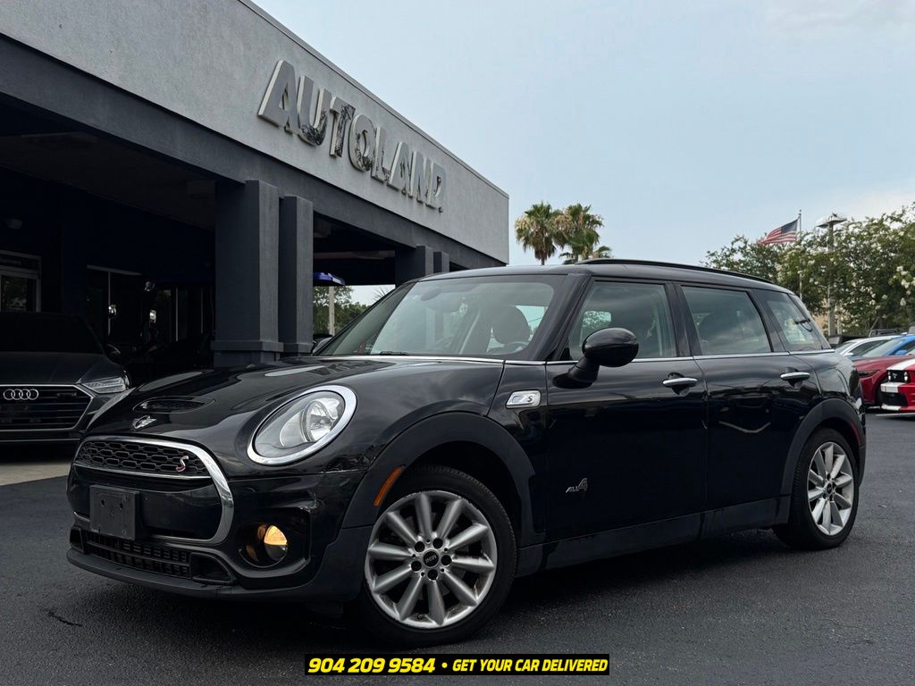 Midnight Black Metallic 2017 MINI Cooper Clubman Wagon All-Wheel Drive 7-Speed Automatic