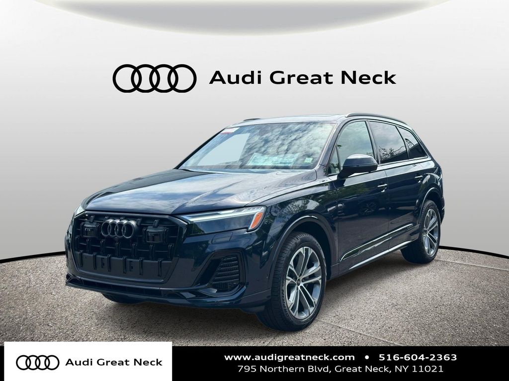 Waitomo Blue Metallic 2026 Audi Q7 quattro Premium 55 TFSI SUV / Crossover All-Wheel Drive 8-Speed Automatic