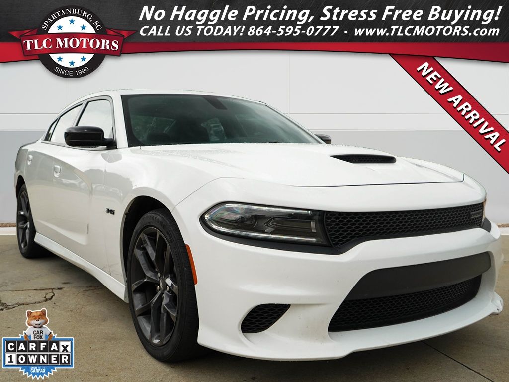 White Knuckle Clearcoat 2023 Dodge Charger Sedan Rear-Wheel Drive 8-Speed Automatic
