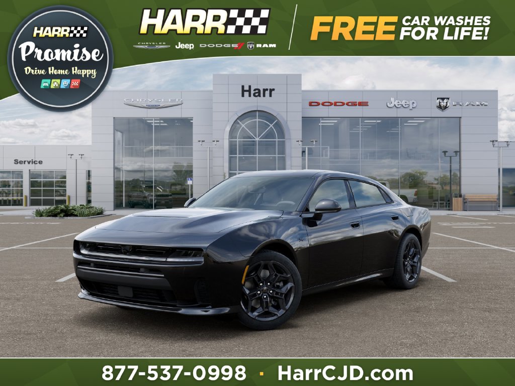 Diamond Black Crystal Pearlcoat 2027 Dodge Charger Sedan All-Wheel Drive 8-Speed Automatic
