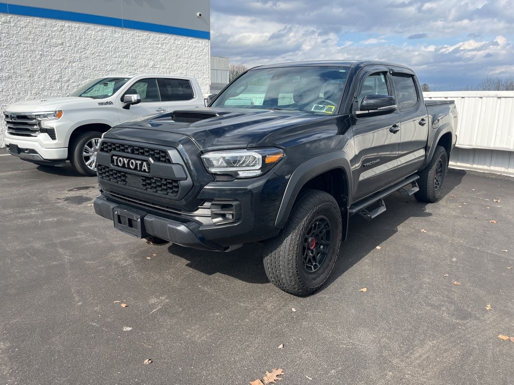 Black 2023 Toyota Tacoma TRD Pro Double Cab 4WD Pickup Truck Four-Wheel Drive 6-Speed Automatic