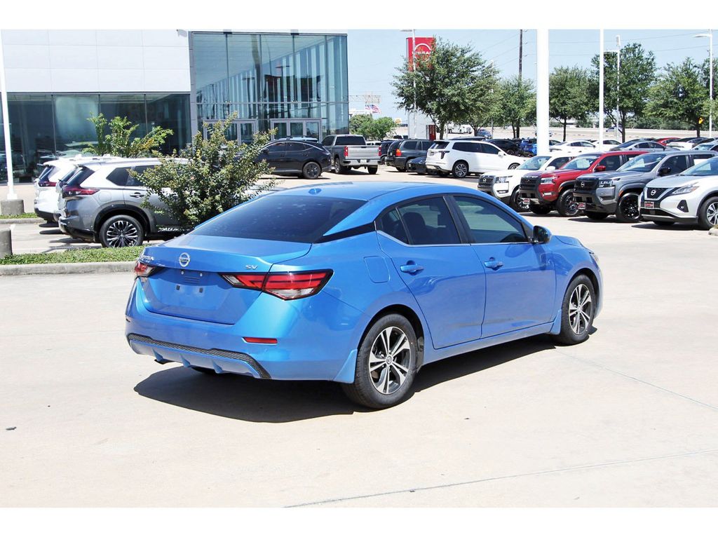 2023 Nissan Sentra SV Blue at Big Star Chrysler Jeep Dodge Ram 