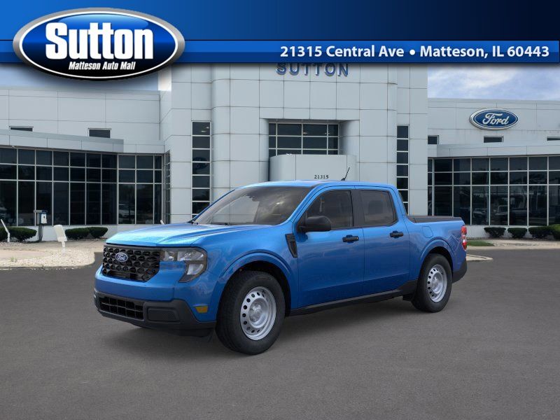 Blue 2026 Ford Maverick XL SuperCrew AWD Pickup Truck All-Wheel Drive 8-Speed Automatic