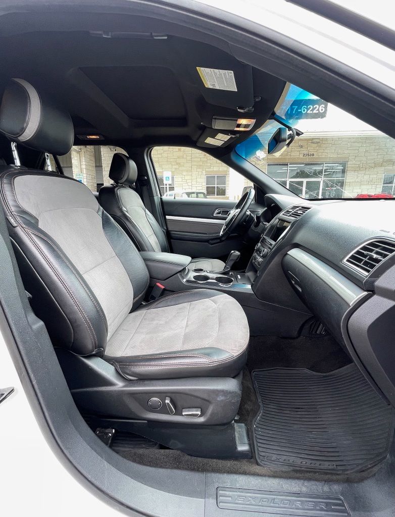 2017 Ford Explorer XLT White at Cook Ford