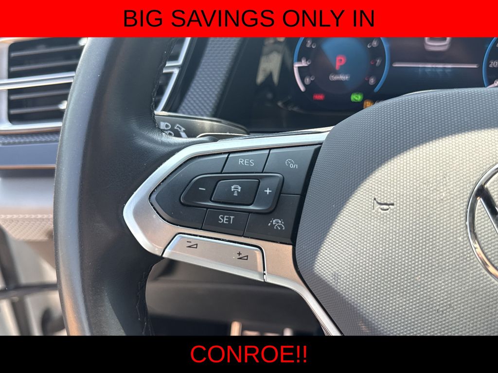 2024 Volkswagen Atlas Cross Sport 2.0T SEL R-Line White at DeMontrond Gulf Freeway