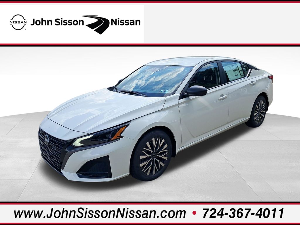 2026 Nissan Altima 2.5 SV White at John Sisson Motors