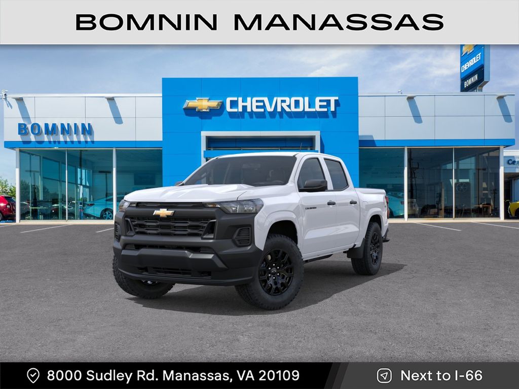 Summit White 2026 Chevrolet Colorado Pickup Truck Four-Wheel Drive 8-Speed Automatic