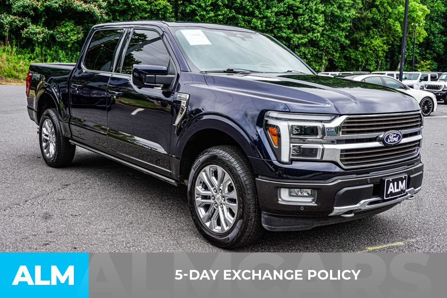 Used 2024 Blue Ford King Ranch image 4