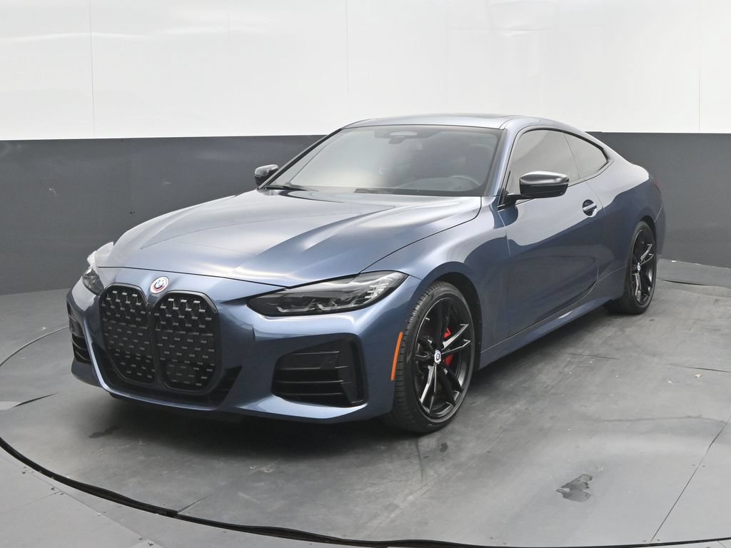 Arctic Race Blue Metallic 2023 BMW 4 Series Coupe Rear-Wheel Drive 8-Speed Automatic