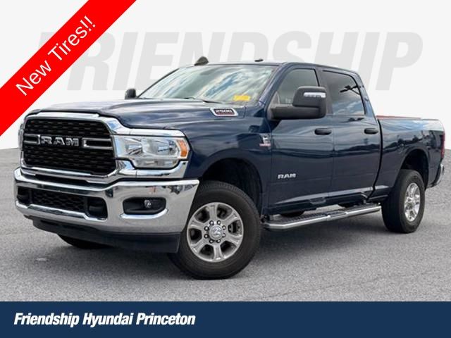 Patriot Blue Pearlcoat 2024 RAM 2500 Pickup Truck Four-Wheel Drive 6-Speed Automatic