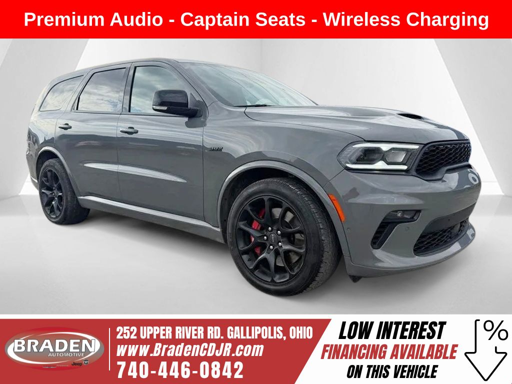Destroyer Gray Clearcoat 2022 Dodge Durango SUV / Crossover All-Wheel Drive 8-Speed Automatic